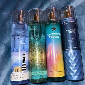 bath and body work fragrance mists